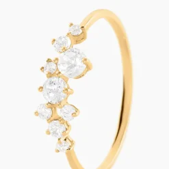 Bague Sparkle Or Jaune Oxyde De Zirconium-Histoire d'Or Outlet