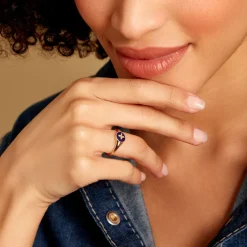 Bague Talisman Or Jaune Lapis Lazuli Diamant-Histoire d'Or Clearance