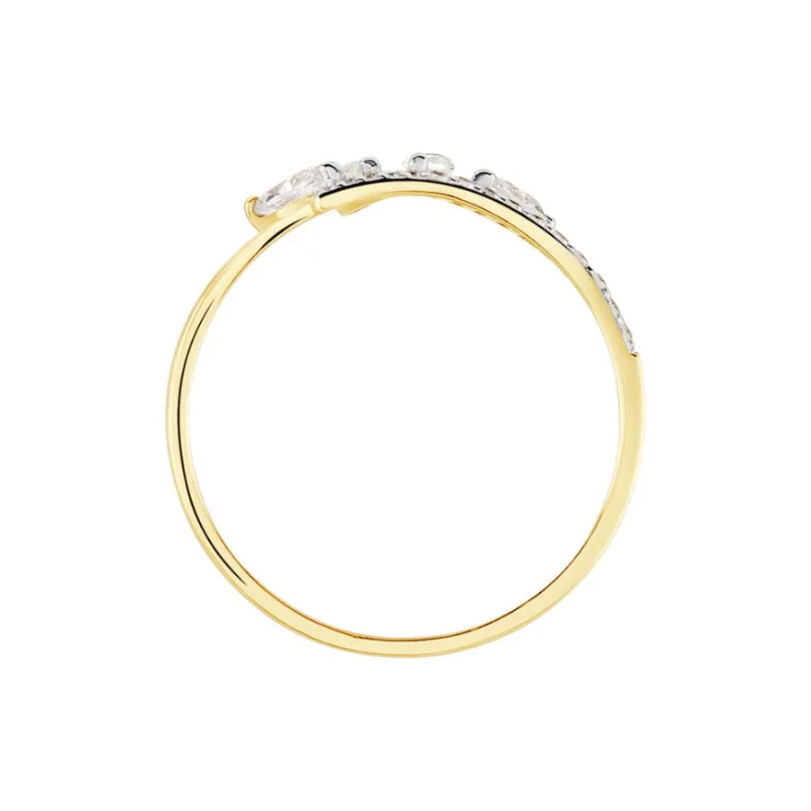 Histoire d'Or Bague Tiara De Zirconium