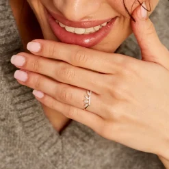 Histoire d'Or Bague Tiara De Zirconium