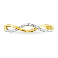 Bague Tilly Or Jaune Diamant-Histoire d'Or Clearance