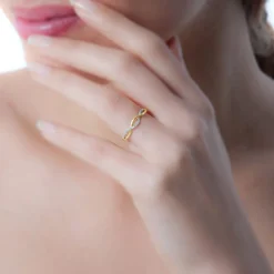 Bague Tilly Or Jaune Diamant-Histoire d'Or Clearance