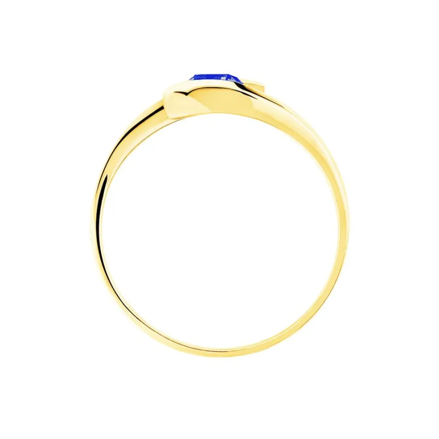 Bague Tiphaine Or Jaune Saphir-Histoire d'Or Hot
