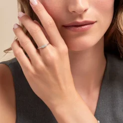 Histoire d'Or Bague Tiwa De Zirconium