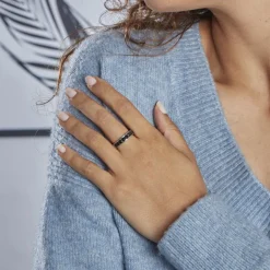 Bague Tour Complet Mondy Argent Oxydes De Zirconium-Histoire d'Or Outlet