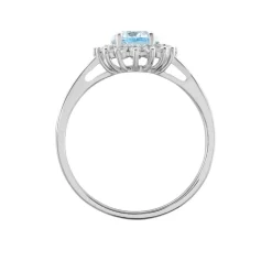 Bague Trick Or Blanc Topaze Et Oxyde-Histoire d'Or Hot