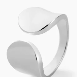 Bague Two Argent Blanc-Histoire d'Or Hot