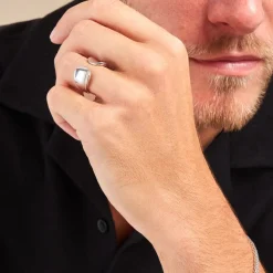 Bague Two Argent Blanc-Histoire d'Or Hot