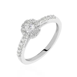 Bague Urbane Platine Blanc Diamant-Histoire d'Or Outlet