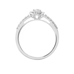 Bague Urbane Platine Blanc Diamant-Histoire d'Or Outlet