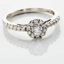 Bague Urbane Platine Blanc Diamant-Histoire d'Or Outlet