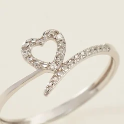 Bague Urias Or Blanc Diamant-Histoire d'Or Online