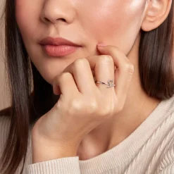 Bague Urias Or Blanc Diamant-Histoire d'Or Online