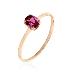 Bague Valentino Or Rose Rhodolite-Histoire d'Or Sale