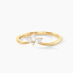 Bague Valkyries Or Jaune Diamant Synthétique-Histoire d'Or Online