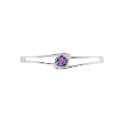 Histoire d'Or Bague Veroucha Or Blanc Amethyste
