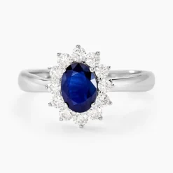 Bague Vladimir Or Blanc Saphir Diamants-Histoire d'Or Best