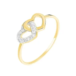 Bague Wydad Or Jaune Diamant-Histoire d'Or