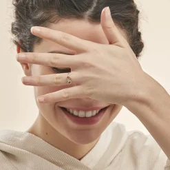 Bague Wydad Or Jaune Diamant-Histoire d'Or