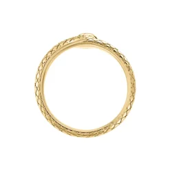 Bague Yasha Plaqué Or Jaune Spinelle Synthétique-Histoire d'Or New