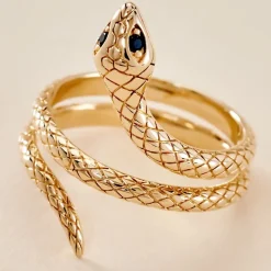 Bague Yasha Plaqué Or Jaune Spinelle Synthétique-Histoire d'Or New