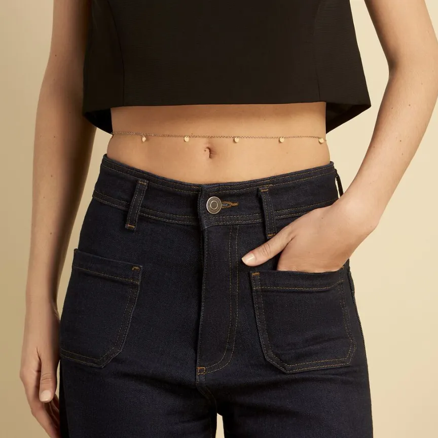 Bijou De Corps Venezia Acier Jaune-Histoire d'Or Outlet