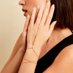 Bijou De Main Lodi Acier Jaune-Histoire d'Or Outlet