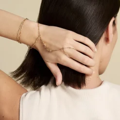 Bijou De Main Lodi Acier Jaune-Histoire d'Or Outlet