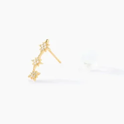 Bijou D'oreille Unitaire Arn Or Jaune Oxyde De Zirconium-Histoire d'Or Online