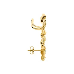 Bijou D'oreille Unitaire Dyonis Acier Jaune-Histoire d'Or Discount