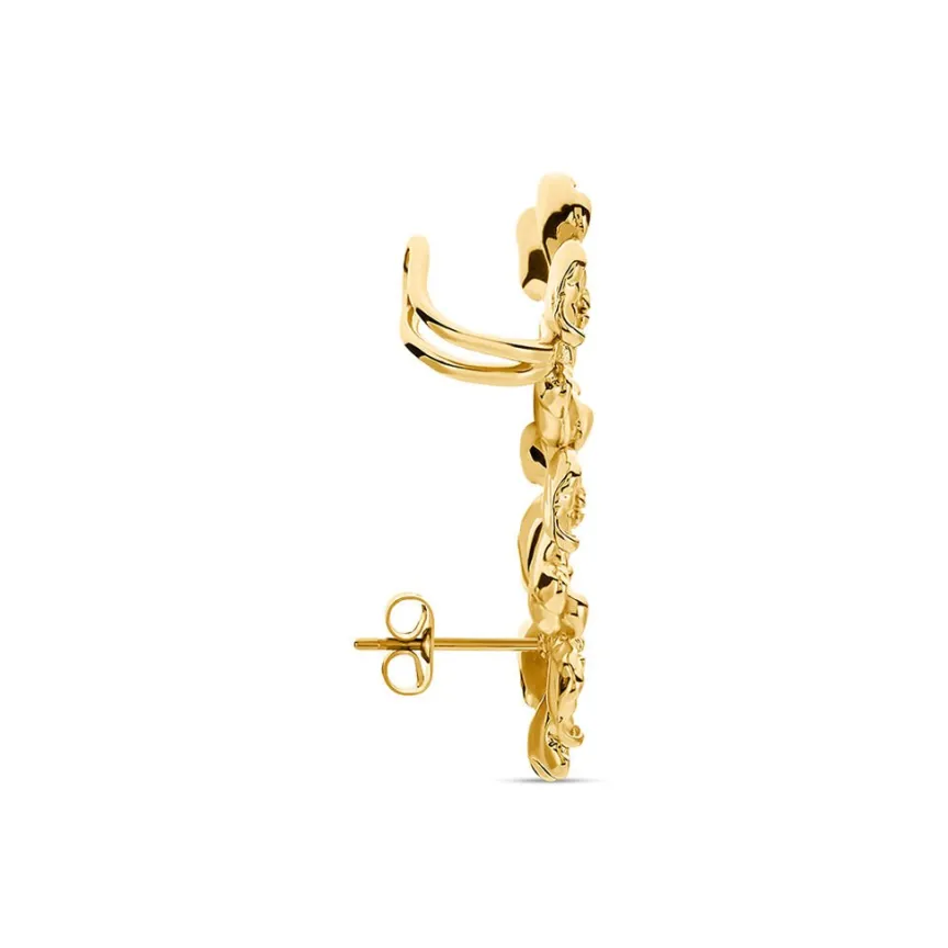 Bijou D'oreille Unitaire Dyonis Acier Jaune-Histoire d'Or Discount