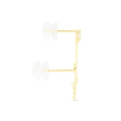 Bijou D'oreille Unitaire Ferdy Or Jaune Oxyde De Zirconium-Histoire d'Or New