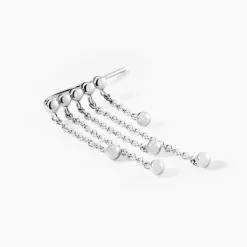 Bijou D'oreille Unitaire Fancy Argent Blanc-Histoire d'Or Best