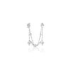 Bijou D'oreille Unitaire Kupla Argent Blanc-Histoire d'Or Outlet