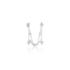 Bijou D'oreille Unitaire Kupla Argent Blanc-Histoire d'Or Outlet
