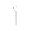 Bijou D'oreille Unitaire Nexus Argent Blanc Oxyde De Zirconium-Histoire d'Or Discount