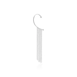 Bijou D'oreille Unitaire Nexus Argent Blanc Oxyde De Zirconium-Histoire d'Or Discount