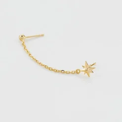 Bijou D'oreille Unitaire Plaqué Or Ignatus-Histoire d'Or Hot