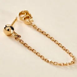 Boucle D'oreille Channah Or Jaune-Histoire d'Or Hot