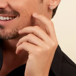 Histoire d'Or Boucle D'oreille Puce Unitaire Paco De Zirconium