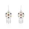 Boucles D'oreilles Argent Blanc Lorena Ambre-Histoire d'Or Outlet