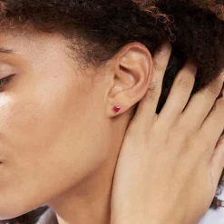 Boucles D'oreilles Kelvyn Argent Rose Oxyde-Histoire d'Or New