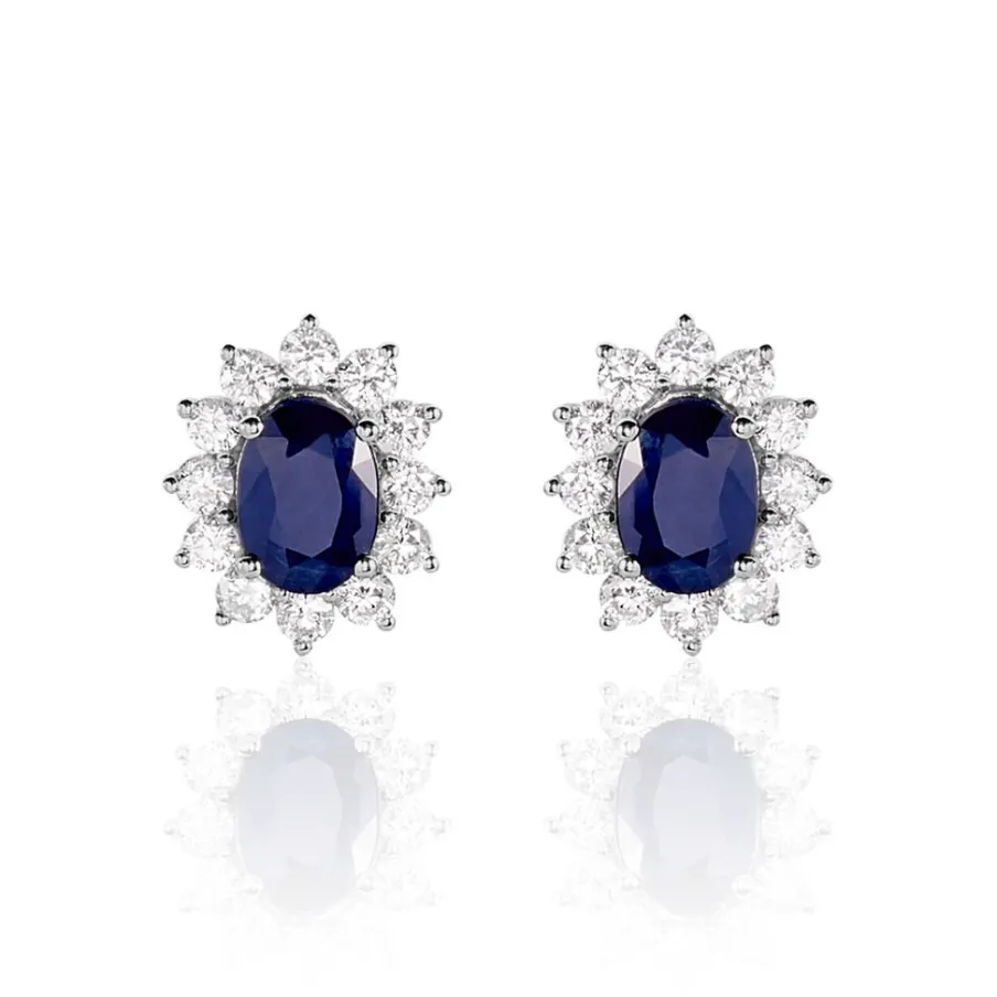 Histoire d'Or Boucles D'oreilles Diamants