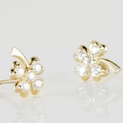 Boucles D'oreilles Or Jaune Verdiane Oxydes-Histoire d'Or Outlet