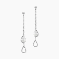 Boucles D'oreilles Pendantes Emerika De Zirconium-Histoire d'Or Outlet