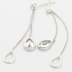 Boucles D'oreilles Pendantes Emerika De Zirconium-Histoire d'Or Outlet