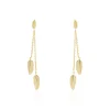 Boucles D'oreilles Pendantes Plaqué Or Jaune Libby-Histoire d'Or Sale