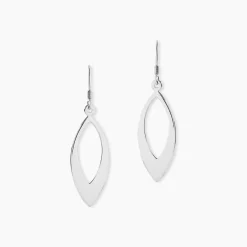 Boucles D'oreilles Pendantes Andrienne Argent Blanc-Histoire d'Or Online