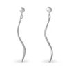 Boucles D'oreilles Pendantes Yaell Argent Blanc-Histoire d'Or Outlet