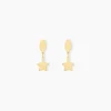 Boucles D'oreilles Pendantes Alphonsine Etoile Or Jaune-Histoire d'Or Best